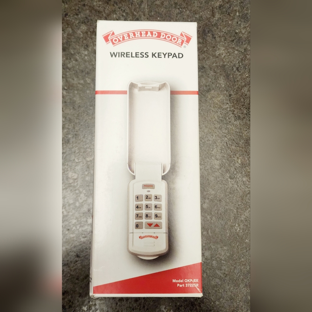 NWOT Overhead Door - Wireless Garage Door Opener Keypad